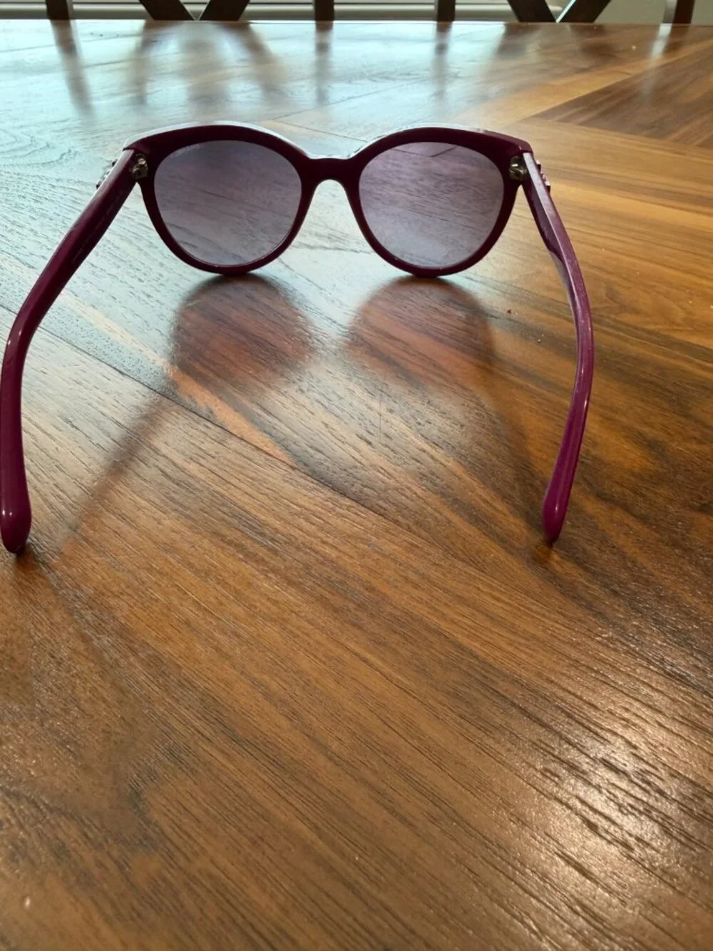 CHANEL pink sunglasses